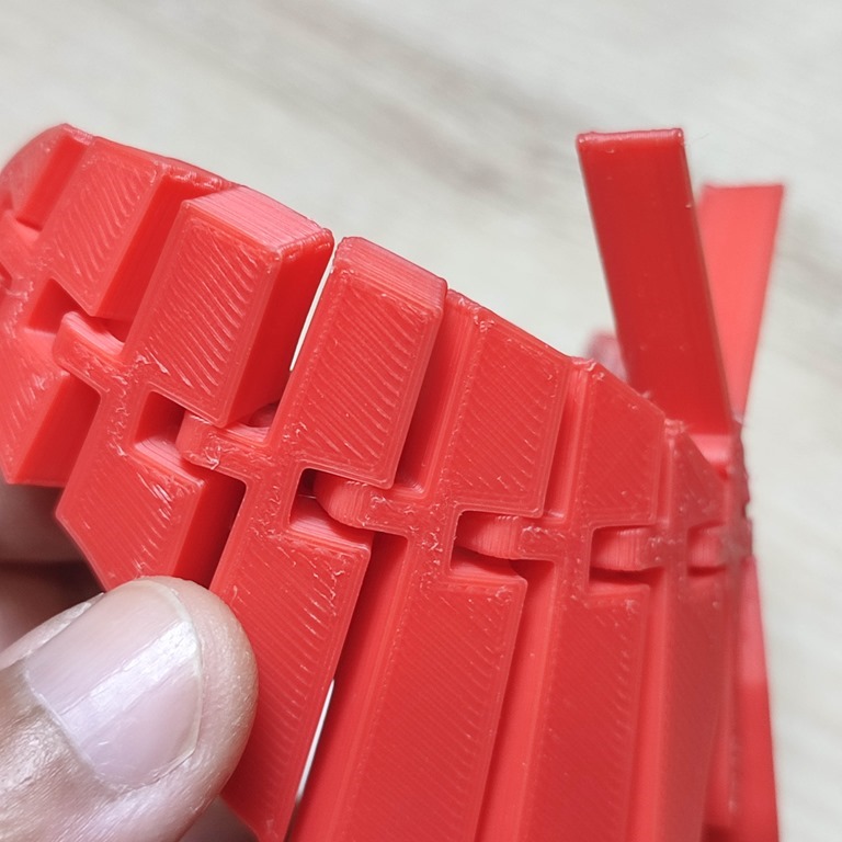 3D Printer Creality Ender 3 v2 X Sunlu ABS Red | the atmojo